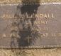 OK, Grove, Olympus Cemetery, Military Headstone, Kendall, Paul L.
