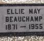 OK, Grove, Olympus Cemetery, Headstone, Beauchamp, Ellie May