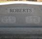 OK, Grove, Olympus Cemetery, Headstone, Roberts, Clarence & Goldie Opal