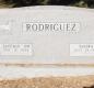 OK, Grove, Olympus Cemetery, Headstone, Rodriguez, Santiago & Sandra