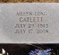 OK, Grove, Olympus Cemetery, Headstone, Catlett, Aileen (Long)