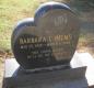 OK, Grove, Olympus Cemetery, Headstone, Helms, Barbara C.