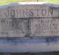 OK, Grove, Olympus Cemetery, Headstone, Johnston, Stephen Douglas & Mary Medelene