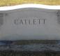 OK, Grove, Olympus Cemetery, Headstone, Catlett Family 