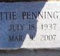 OK, Grove, Olympus Cemetery, Headstone, Pennington, Pattie