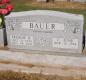 OK, Grove, Olympus Cemetery, Headstone, Bauer, Freddie R. & C. June (Caudill)