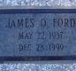 OK, Grove, Olympus Cemetery, Headstone, Ford, James O.