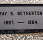 OK, Grove, Olympus Cemetery, Headstone, Netherton, Ray S.