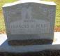 OK, Grove, Olympus Cemetery, Headstone, Perry, Frances B.