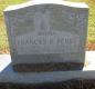 OK, Grove, Olympus Cemetery, Headstone, Perry, Frances B.
