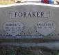 OK, Grove, Olympus Cemetery, Headstone, Foraker, Raymond E. & Marion V.