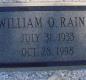 OK, Grove, Olympus Cemetery, Headstone, Raines, William O.