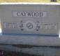 OK, Grove, Olympus Cemetery, Headstone, Caywood, Clarence H. & Cherokee