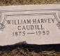 OK, Grove, Olympus Cemetery, Headstone, Caudill, William Harvey
