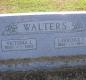 OK, Grove, Olympus Cemetery, Headstone, Walters, Lawrence P. & Victoria I.