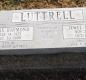 OK, Grove, Olympus Cemetery, Headstone, Luttrell, Lewis Raymond & Jewel (Caudill)