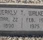 OK, Grove, Olympus Cemetery, Headstone, Walker, Weakly T.