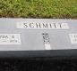 OK, Grove, Olympus Cemetery, Headstone, Schmitt, Dale W. & Myda B.