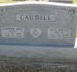 OK, Grove, Olympus Cemetery, Headstone, Caudill, Jefferson Davis & Ollie Birchie