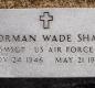 OK, Grove, Olympus Cemetery, Military Headstone, Shaw, Norman Wade