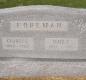 OK, Grove, Olympus Cemetery, Headstone, Foreman, Charles & Mable
