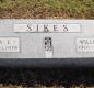 OK, Grove, Olympus Cemetery, Headstone, Sikes, William B. & Ruby E.