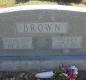 OK, Grove, Olympus Cemetery, Headstone, Brown, Willard E. & Beulah (Creed)