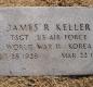 OK, Grove, Olympus Cemetery, Military Headstone, Keller, James R.