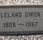 OK, Grove, Olympus Cemetery, Headstone, Owen, Leland