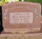 OK, Grove, Olympus Cemetery, Headstone, McLachlan, Norma Jean