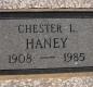 OK, Grove, Olympus Cemetery, Headstone, Haney, Chester L.