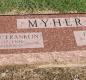 OK, Grove, Olympus Cemetery, Headstone, Myher, Leland Franklin & Edna Rosalie