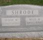 OK, Grove, Olympus Cemetery, Headstone, Shrode, Bliss H. & Sylvia M.