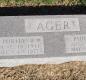 OK, Grove, Olympus Cemetery, Headstone, Ager, Phillip R. & Portia W.