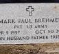 OK, Grove, Olympus Cemetery, Military Headstone, Brehmer, Mark Paul