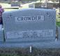 OK, Grove, Olympus Cemetery, Headstone, Crowder, Boyd & Gladys